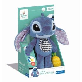 Plus Disney Stitch pentru dezvoltarea senzoriala ce se poate agata la carut sau patut